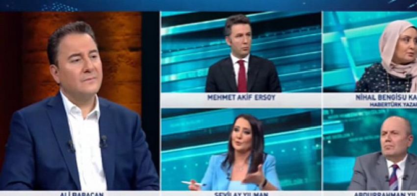 DEVA Partisi Genel Başkanı Ali Babacan, Habertürk’te katıldığı ‘Nedir ne