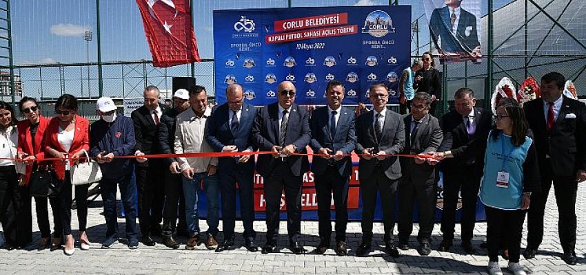 Çorlu Belediyesi tarafından yapımına 2021 yılında başlanılan "Çorlu Belediyesi Kapalı