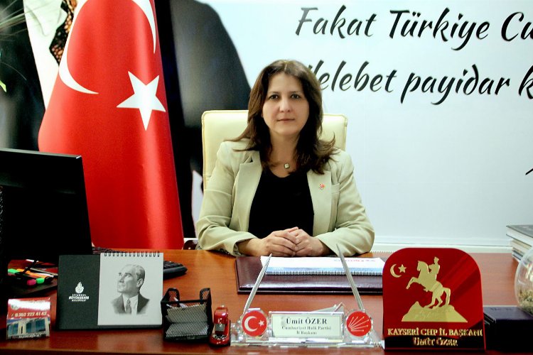 CHP Kayseri İl Başkanı Ümit Özer, dikkat çeken bir tabloyu