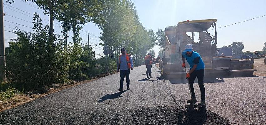 Büyükşehir Belediyesi tarafından bozulma meydana gelen Salim Dervişoğlu Caddesinin 1.600