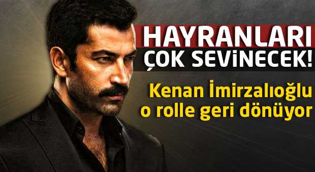 Dizilerde rol almayacağını açıklayan Kenan İmirzalıoğlu, 'Son Osmanlı Yandım Ali'