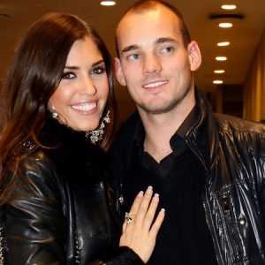 Sneijder’in eşi Yolanthe, dün gece bir erkek çocuğu dünyaya getirdi.