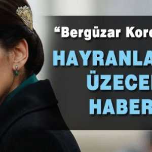 Bergüzar Korel, önceki gün Cihangir’deki kahve dükkanında “Karadayı” set ekibinden