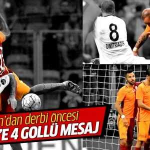 Galatasaray, Süper Lig’in 8. haftasında sahasında ağırladığı Gençlerbirliği’ni 4-1 mağlup