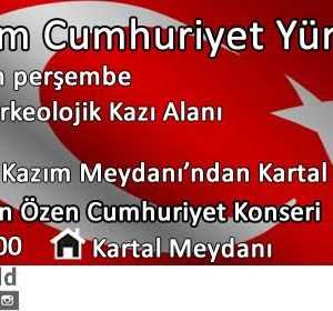 KARTAL’DA 29 EKİM COŞKUSU YAŞANACAK