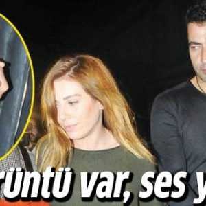 Kenan İmirzalıoğlu ile Sinem Kobal, önceki akşam Karaköy’de objektife yansıdı.