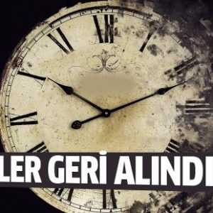 Kış saati uygulamasına dün saat 04.00 itibariyle geçilmesiyle birlikte dünya