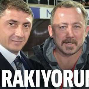Medicana Sivasspor Teknik Direktörü Sergen Yalçın, Trabzonspor maçının ardından istifa