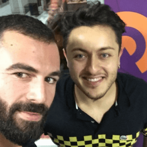 Survivor All Star şampiyonu Turabi, Alem FM’de İrfan Aslanhan’ın sunduğu