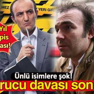 Ünlülerin uyuşturucu davasında mahkeme karar verildi.53 sanıklı davanın görüldüğü İstanbul