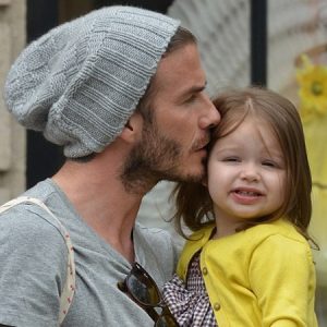 David Beckham, minik kızının yaptığı resmi dövme yaptırdı. Dövme tutkunu