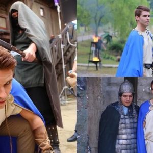 Yakışıklı oyuncu Tolgahan Sayışman anne ve babasına sürpriz yapıp Bahçeşehir’de