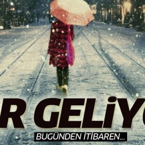 Uzun süredir etkisini sürdüren güneşli hava bugünden itibaren sona eriyor.