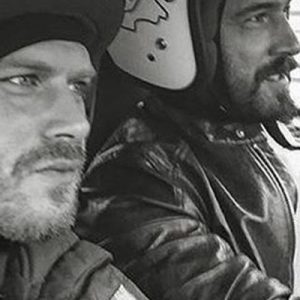 Ünlü oyuncu Kıvanç Tatlıtuğ, yakın arkadaşı Berk Erçer ile otomobil