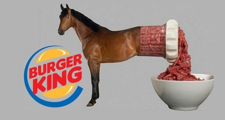 Sosyal medyada dolaşan ‘Burger King at eti kullandığı itiraf etti’