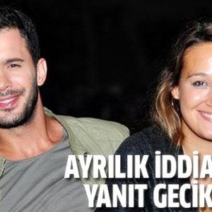 Barış Arduç’un sevgilisi Gupse Özay’dan ayrıldığı iddia edilmişti. Çift ayrılık