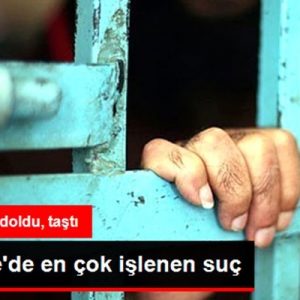 Ceza infaz kurumunda bulunan kişi sayısı, geçen yıl bir önceki