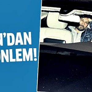 Nişanlısı Pınar Dilek’le ilgili sorulara maruz kalmak istemeyen Tarkan, çareyi