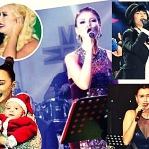 Yılbaşı akşamına çalışarak giren ünlü isimlerin çoğunluğu Kıbrıs’ta 2016’ya ‘Merhaba’