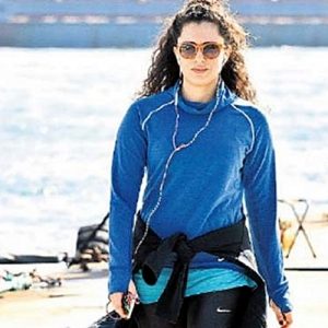 Hande Doğandemir, önceki gün Bebek’te spor yaparken objektiflere takıldı. Sevgililer