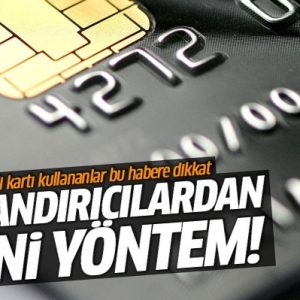 Bankaların ‘temassız kart’ sistemi dolandırıcılara yaradı. POS’la kalabalığa karışan hırsızlar