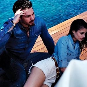 Sevilen oyuncu Çağatay Ulusoy ünlü giyim markası ”Colin’s”in reklam yüzü