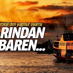 Meteoroloji’den yapılan açıklamaya göre sıcak hava yarından itibaren yerini mevsim