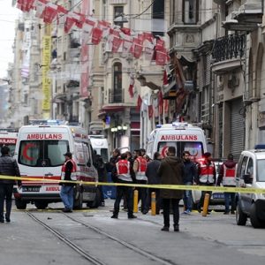 İstiklal Caddesi’ndeki canlı bomba saldırısında 5 kişi hayatını kaybetti, 7’si