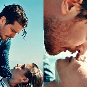 Çağatay Ulusoy, bir jean firması için kamera karşısına geçtiği reklamdan