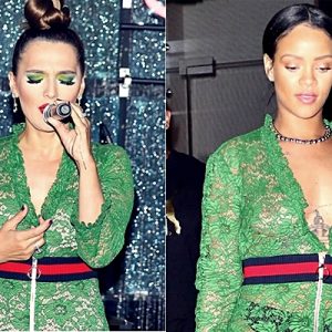 Ünlü şarkıcı Demet Akalın, dünyaca ünlü pop yıldızı Rihanna ile