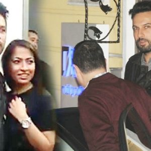 Tarkan, ‘müstakbel eşim’ dediği Pınar Dilek ile aile içinde yapılan