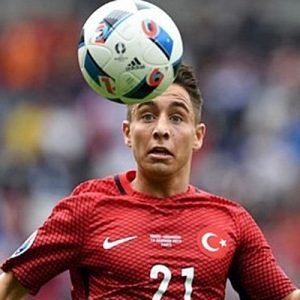 Türkiye’nin Hırvatistan ile oynadığı maçın ikinci yarısında oyuna giren Emre