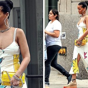 Dünyaca ünlü şarkıcı Rihanna, bu yaza çiçeklerle damga vuracağa benziyor.