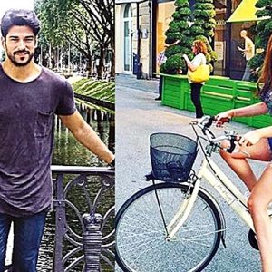 Fahriye Evcen ve Burak Özçivit çifti, tatil için Akdeniz ve
