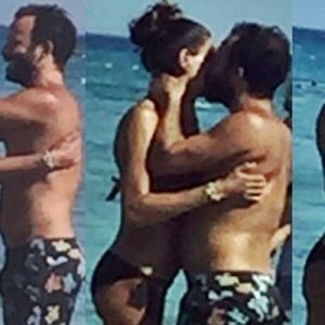 Hande Subaşı’na sevgilisinden sıcak öpücükler. Bir süre önce eşi Can