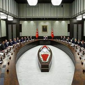 Cumhurbaşkanı Recep Tayyip Erdoğan başkanlığında yapılan Milli Güvenlik Kurulu (MGK)