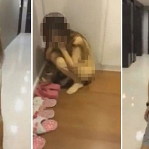 Çırılçıplak kovduğu metresi telefonuyla görüntüledi, video internette kısa sürede viral