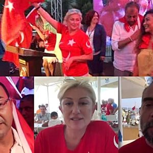 Bodrum’da düzenlenen ‘Demokrasi Mitingi’ne çok sayıda ünlü sanatçı katıldı. Demet