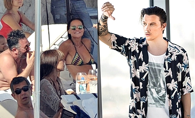 Cem Yılmaz ile aşk yaşayan Ebru Şallı komedyenin Bodrum’daki evinde