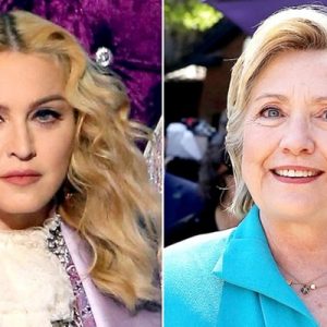Popun kraliçesi Madonna’nın, ABD başkanlık seçimi öncesi Demokrat Parti başkan