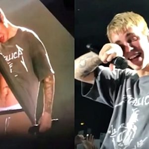 Kanadalı şarkıcı Justin Bieber, sahnede ‘Purpose’ şarkısını seslendirirken gözyaşlarına boğuldu.
