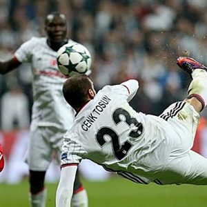Şampiyonlar Ligi B grubunun 5. haftasında Beşiktaş, Benfica ile mücadelesinde
