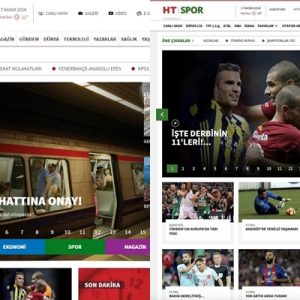 Yeni arayüzle birlikte pek çok yeni özelliğin geldiği Haberturk.com, okuyucularına