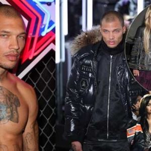 Seksi mahkum’olarak tanınan Jeremy Meeks, New York Moda Haftası’nda podyuma