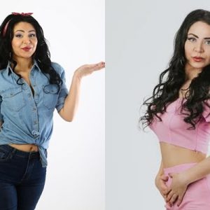 Erkeklerin hakimiyetindeki tek kişilik gösteri dünyasında hem güzel hem de