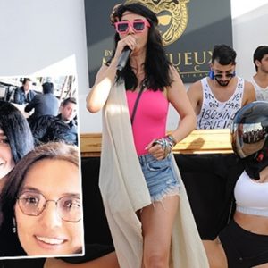 Hande Yener, önceki gün Yalıkavak Majestueux Beach’te sahne aldı. Demet