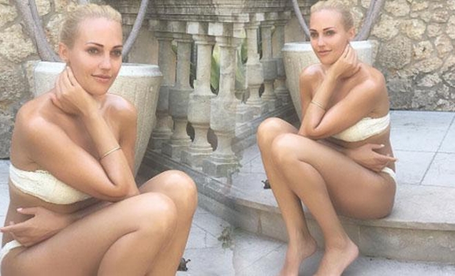 İşadamı Alp Özcan’la bir barışıp bir ayrılan Meryem Uzerli kızı