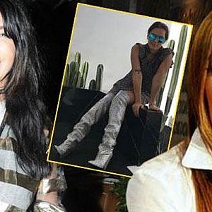 Hande Yener sevgilisi Ümit Cem Şenol ile birlikte Etiler Gürkan