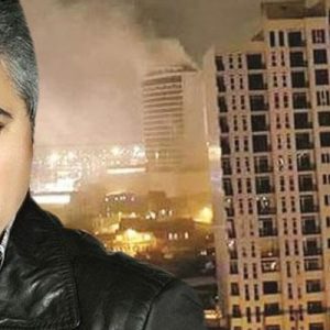 Şarkıcı Cengiz Kurtoğlu 12 kişinin öldüğü yangından eşi ve dostlarıyla