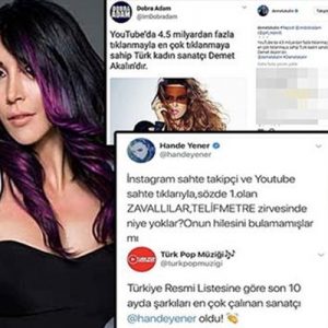 Uzun yıllardır aralarındaki polemiğin bitmediği iki isim Demet Akalın ve